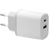 Įkroviklis dbramante re-charge Maitinimo šaltinis 30 Watt 2 Wyjścia (24 pin USB-C, USB Typ A) balta Europa