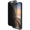 dbramante Eco* shield - Ochrona ekranu do telefonu su filtrem prywatności, juoda ramka - fur Apple iPhone 17 Pro
