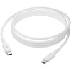 USB laidas dbramante Re-charge cable 2M USB-C TO USB-C - W (CB20CCWH7153)