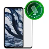 dbramante1928 Eco-shield* - ochrona ekranu do telefonu - szkło - spalva ramki juoda - do Samsung Galaxy A15