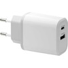 Įkroviklis dbramante re-charge Maitinimo šaltinis 30 Watt 2 Wyjścia (24 pin USB-C, USB Typ A) balta Europa