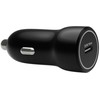dbramante1928 įkroviklis - automobilinis įkroviklis USB-C 30W - Juodas, automatinis, cigarečių žiebtuvėlis, juodas