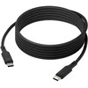 dbramante1928 įkraunamas IT – kabelis – 3 m USB-C/USB-C 100W – Juodas, 3 m, USB C, USB C, juodas