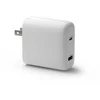 dbramante1928 „recharge Pro“ – CA įkroviklis, USB-C, 65 W + USB-A, 18 W, skirtas naudoti patalpose, kintamosios srovės, baltas