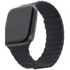 Decoded Dekoduotas Dekoduotas iššifruotas – „Apple Watch“ silikoninis dirželis, 42/44 mm (juodas)