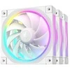 DeepCool FL12 WH-3 in 1 Kompiuterio dėklas Fan 12 cm Baltas 3 pc(s)