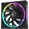 DeepCool FL12 Kompiuterio dėklas Fan 12 cm Juodas 1 pc(s)