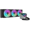 DeepCool LT240, Universalus skysčio aušintuvas, 12 cm, 600 aps./min., 2400 aps./min., Juodas