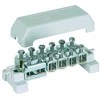 Dehn K12 potencialų išlyginimo šyna 10 gnybtų 2,5–95 mm2 arba 10 mm 1 gnybtas plokščiam 30x4 mm Cu/gal Sn 563200