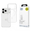 Dėklas 3mk „Armor MagCase“, skirtas „iPhone 17 Pro“ – skaidrus