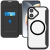 4smarts Urban Pro, atlenkiamas dėklas, Apple, iPhone 17, 16 cm (6,3"), juodas, permatomas