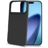Celly „Cromo“ minkštas guminis dėklas iPhone 17 Pro Max, juodas