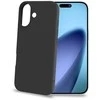 Celly „Cromo“ minkštas guminis dėklas iPhone 17, juodas