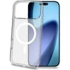 Celly „Gelskinmag“ TPU dėklas, suderinamas su „MagSafe“, iPhone 17 Pro Max, skaidrus