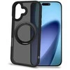 Celly „Magstand“ su „MagSafe“ suderinamas dėklas su žiedo laikikliu „iPhone 17“, juodas