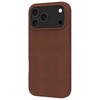 Dėklas dbramante 1928 Roskilde MS - skórzane etui do iPhone 17 Pro Max kompatybilna su MagSafe (dark tan)