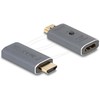 DeLOCK 64324, HDMI, HDMI, Antracito spalvos