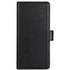 ESSENTIALS Samsung Galaxy A33 5G PU sieninis dėklas, nuimamas, 3 kortelės, juodas
