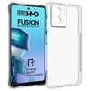 Dėklas Insmat Impact Case -takakuori, HMD Fusion 5G, läpinäkyvä
