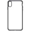 ITSKINS HYBRID FROST dėklas, skirtas iPhone XS / X®. Juodas ir skaidrus.