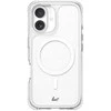 Dėklas Laut Aero Sparkle dėkals skirtas Apple iPhone 17, Crystal Sidabrinis