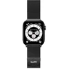 Dėklas LAUT Steel Loop, Strap, Išmanusis laikrodis, Juodas, Apple, Apple Watch 42/44/45/49 mm, Nerūdijantis plienas