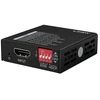 Dėklas Lindy 32112, 3840 x 2160 pikselių, 18 Gbit/s, Juodas, Metal, HDMI, USB Type-C