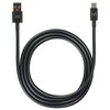 Dėklas Kabelis USB Mobilis USB-A - USB-C 1 m Juodas (020013)
