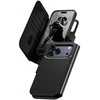 Panzer Glass „CARE by PanzerGlass Feature Tango 2in1“ piniginės dėklas su „MagSafe“ jungtimi, skirtas „iPhone 17 Pro Max“ – juodas