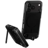 Dėklas Panzer Glass Case CARE by PanzerGlass Kickstand w. Juodas MagSafe for iPhone 18 Pro / 17 Pro smokey