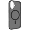 Silikoninis Puro Daylight MagSafe Apple iPhone 16 – dėklas telefonui juodos spalvos