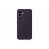Dėklas Tamsiai violetinis „Samsung Galaxy S24+“ silikoninis dangtelis