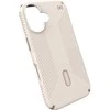 Dėklas Speck Presidio2 Grip ClickLock &amp; MagSafe do iPhone 16 smėlio spalva
