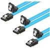 deleyCON MK1584, 0,5 m, SATA III, SATA 7 kontaktų, SATA 7 kontaktų, kištukas/kištukas, mėlynas