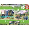 Dėlionė Educa 2x100 dinozaurai – 15620