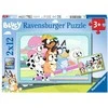 Ravensburger Dėlionė 2x12 vnt. - Bluey