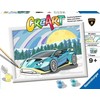 Dėlionė Ravensburger CreArt Mėlyna Lamborghini