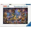Ravensburger Dėlionė 3000 vnt. - Magiška biblioteka