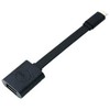 USB adapteris Dell USB-A - USB-C Juodas (adapteris su DNGL tipo USB-C)
