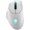 Dell Alienware AW620M - Pelė - dešinei rankai - optinė - 7 mygtukai - su laidu, belaidė - USB, 2,4 GHz - Lunar Light - retail - Box (AW620M-W-DEAM)