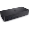 DELL D6000, Vielinis, USB 3.2 Gen 1 (3.1 Gen 1) Type-C, 10,100,1000 Mbit/s, Juoda, 3840 x 2160 pikselių, Kensington