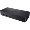 DELL D6000S, Vielinis, USB 3.2 Gen 1 (3.1 Gen 1) A tipo, USB A tipo, USB C tipo, 10,100,1000 Mbit/s, Juoda, 3840 x 2160 pikselių