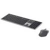 „DELL Premier“ daugiafunkcinė belaidė klaviatūra ir pelė – KM7321W – JK (QWERTY), viso dydžio (100 %), belaidė, radijo dažnio belaidis ryšys + „Bluetooth“, QWERTY, pilka, titano spalvos, pelė pridėta