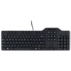 DELL Pro Smartcard klaviatūra – KB813 – norvegiška (QWERTY), viso dydžio (100 %), laidinė, USB, mechaninė, QWERTY, juoda