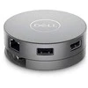 „DELL Pro 7-in-1“ USB-C kelioninis šakotuvas – DA310, laidinis, USB 3.2 Gen 2 (3.1 Gen 2) Type-C, 10, 100, 1000 Mbit/s, sidabrinis, 3840 x 2160 pikselių, 1920 x 1080 pikselių