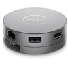 „DELL Pro 7-in-1“ USB-C kelioninis šakotuvas – DA310, laidinis, USB 3.2 Gen 2 (3.1 Gen 2) Type-C, 10, 100, 1000 Mbit/s, sidabrinis, 3840 x 2160 pikselių, 1920 x 1080 pikselių