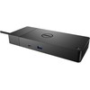 DELL WD19TBS-180W, Laidinis, USB 3.2 Gen 2 (3.1 Gen 2) Type-C, 1000 Mbit/s, Juoda, 5120 x 2880 pikselių, DC