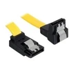 Delock SATA - SATA, 0,2 m, geltona (82819)