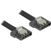 Delock SATA - SATA, 0,3m, Juoda (83840)