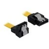 DELOCK Cable SATA 6Gb/s 50cm žemyn/staigus metalinis